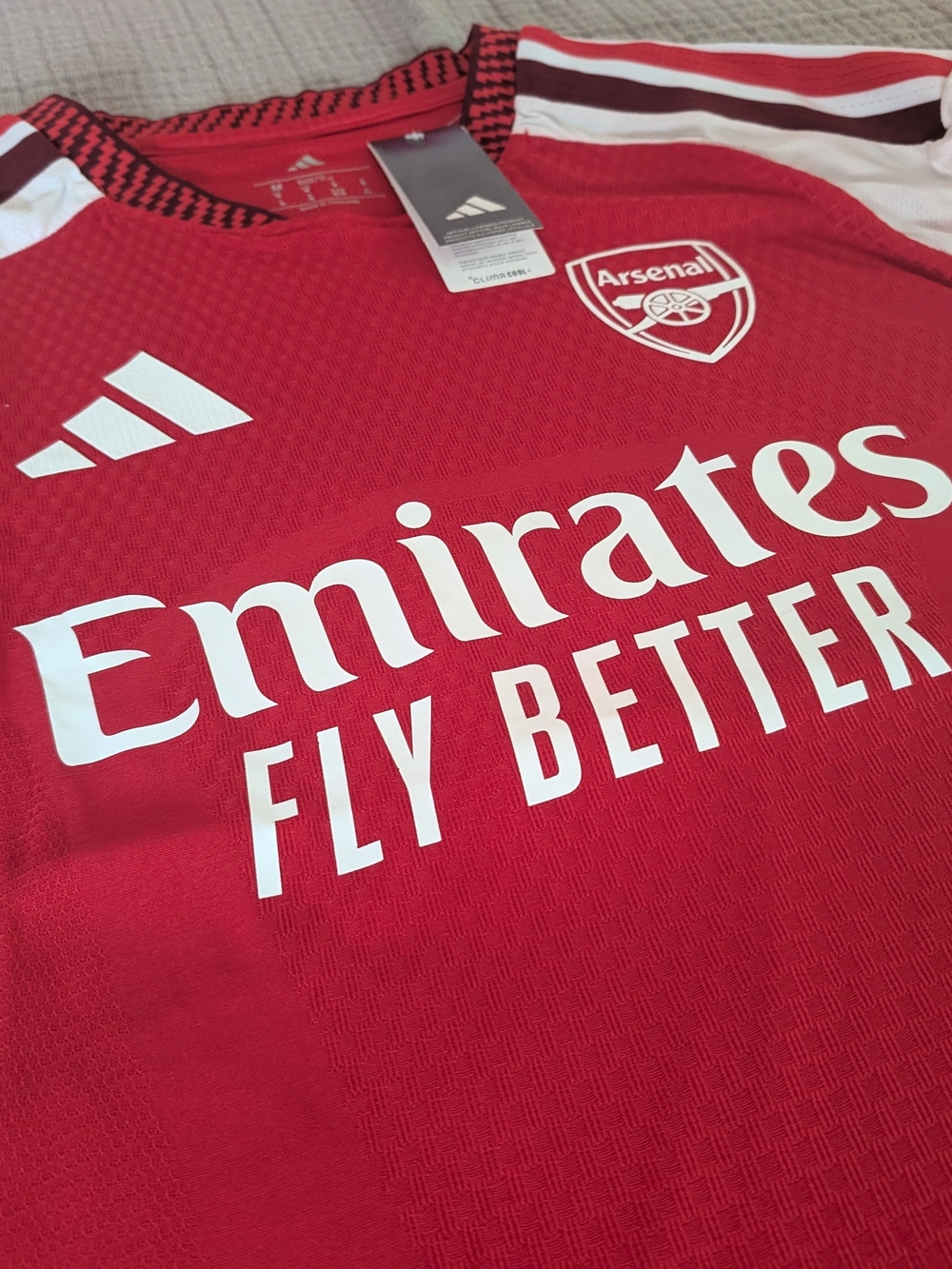 NWT Arsenal 2026-27 Home Players Jersey Long Sleeve Eze #10 - Picture 6 of 11